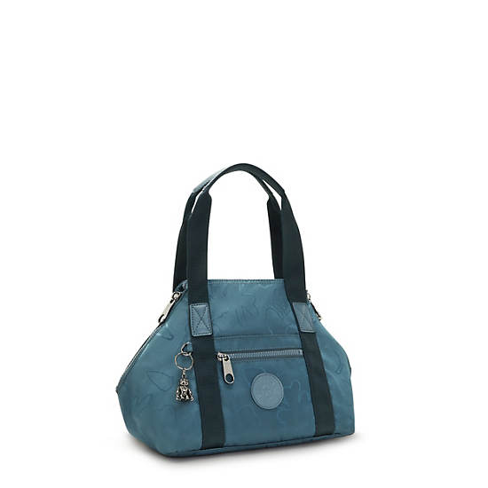 Bolsa De Hombro Kipling Art Mini Classic Azul Marino Grises | MX 1374WN